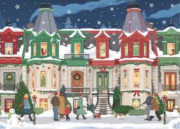 Trevell Puzzle - December Avenue - 1000 Stukjes