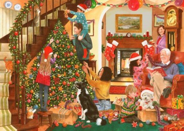 The House of Puzzles - Decorating the Tree - 500 XL Stukjes