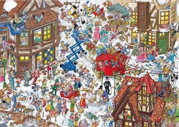 Ravensburger - Dickens Style - 1008 Stukjes