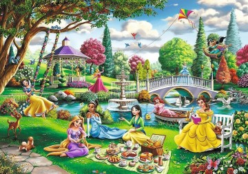 Trefl - Disney Princess Picnic - 1000 Stukjes Schade