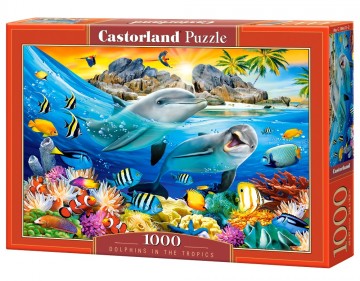 Castorland - Dolphin in the Tropics - 1000 Stukjes 2