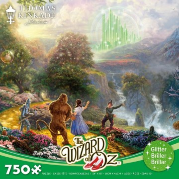 Ceaco - Dorothy Discovers the Emerald City - 750 Stukjes (Glitter) 3