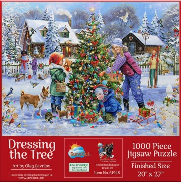 SunsOut - Dressing the Tree - 1000 Stukjes 3