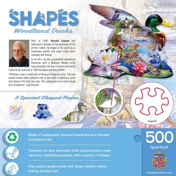 Masterpieces - Woodland Ducks - 500 XL Stukjes 4