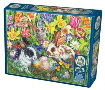 Cobble Hill - Easter Bunnies - 500 XL Stukjes 2