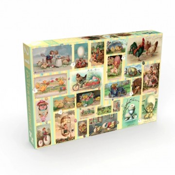 Penny Puzzle - Easter Greetings - 1000 Stukjes 3