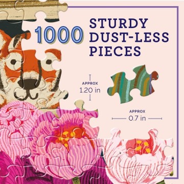 Eeboo - English Cottage Library - 1000 Stukjes 8