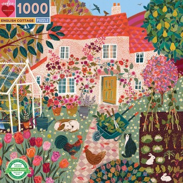 EeBoo - English Cottage - 1000 Stukjes