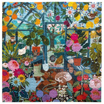 EeBoo - English Greenhouse - 1000 Stukjes 4