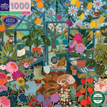 EeBoo - English Greenhouse - 1000 Stukjes