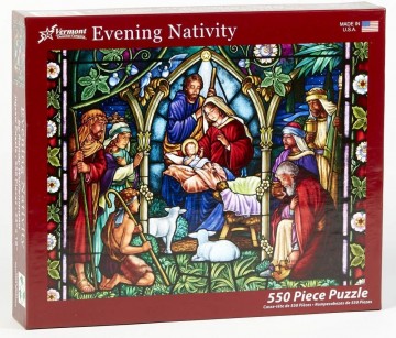 Vermont Christmas Company - Evening Nativity - 550 Stukjes 2