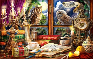 SunsOut - Evening With Owls - 550 Stukjes