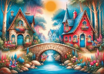 Delfy Puzzle - Fairy Morning - 1000 Stukjes