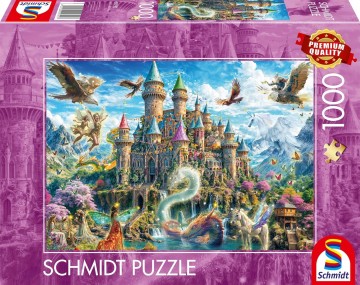Schmidt - Fairytale Castle in the Land of Imagination - 1000 Stukjes 2