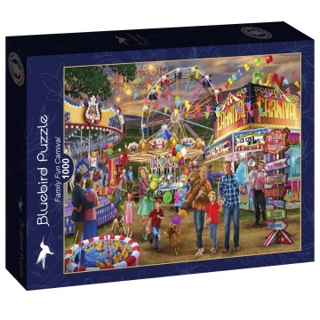 Bluebird Puzzle - Family Fun Carnival - 1000 Stukjes 2