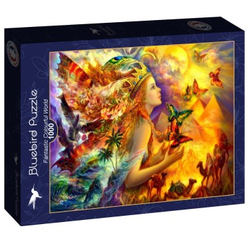 Bluebird Puzzle - Fantastic Colourful World - 1000 Stukjes 2