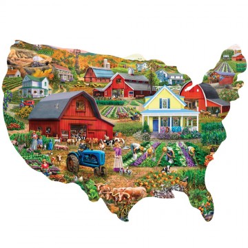 Bits and Pieces - Farm Country USA - 750 Stukjes