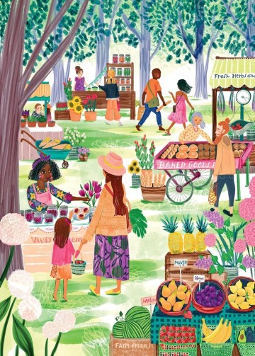 RoseArt - Farmer's Market - 1000 Stukjes
