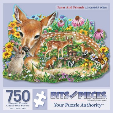 Bits and Pieces - Fawn and Friends - 750 Stukjes 2