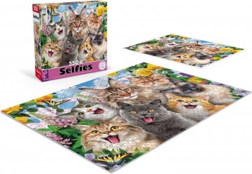 Ceaco - Feline Friends Selfies - 550 Stukjes 4