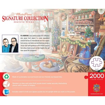 Masterpieces - Festive Finds - 2000 Stukjes 3