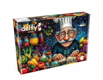 Delfy Puzzle - Fine Cooking Art - 1000 Stukjes 2