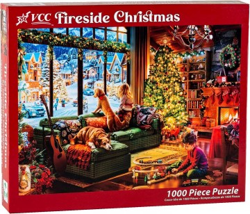 Vermont Christmas Company - Fireside Christmas - 1000 Stukjes 2