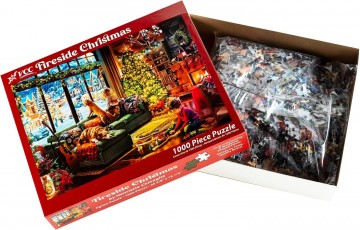 Vermont Christmas Company - Fireside Christmas - 1000 Stukjes 3