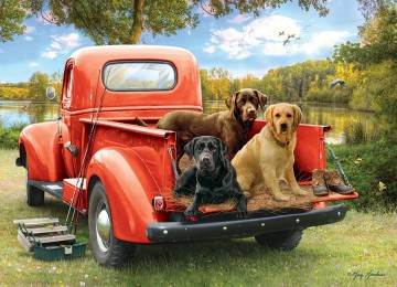 Cobble Hill - Fishing Friends - 1000 Stukjes