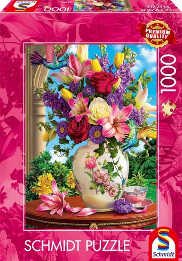 Schmidt - Flower Bouquet - 1000 Stukjes 2