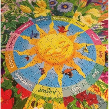 EeBoo - Flower Calendar - 1000 Stukjes 5