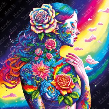 Magnolia - Flower Goddess - 1023 Stukjes