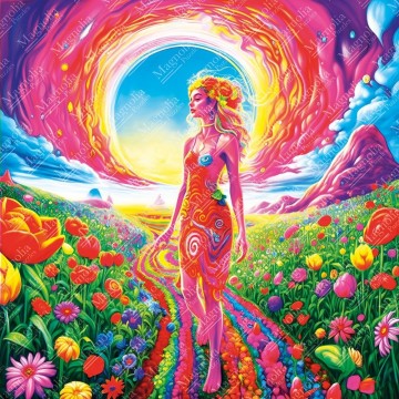 Magnolia - Flower Path - 1000 Stukjes