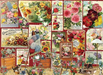 Bits and Pieces - Flower Posters - 1000 Stukjes