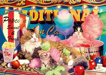 Trefl - Fluffy Friends - 2 x 500 Stukjes 4