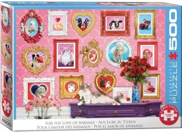 Eurographics - For the Love of Animals - 500 XL Stukjes 2