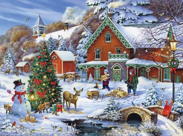 Bits and Pieces - Forest Christmas Feast - 500 Stukjes