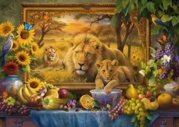 Dino - Lions - 1000 Stukjes