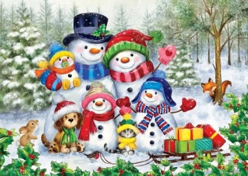 Masterpieces - Frosty Family Moments - 500 Stukjes (Glitter)