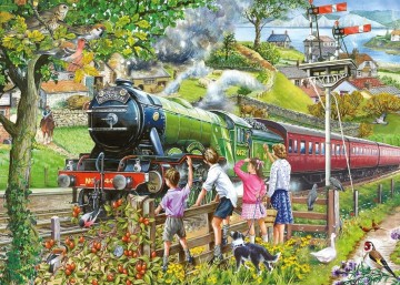 The House of Puzzles - Full Steam Ahead - 500 XL Stukjes