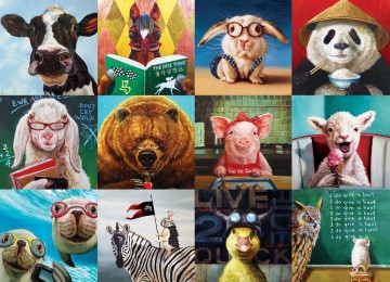 Eurographics - Funny Animals - 1000 Stukjes