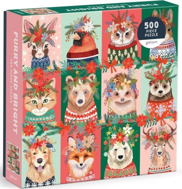 Galison - Furry and Bright - 500 Stukjes 2