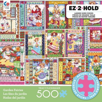 Ceaco - Garden Fairies - 500 XL Stukjes 3