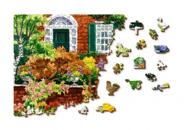 Wooden.City - Garden Five O'Clock - 1000 Stukjes 4