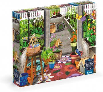 Buffalo Games Sapphire Select - Garden Shed Greenhouse - 1000 Stukjes 2