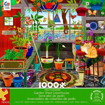 Ceao - Garden Shed Greenhouse - 1000 Stukjes 3