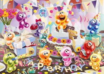 Ravensburger - Gelini Birthday Party - 1008 Stukjes