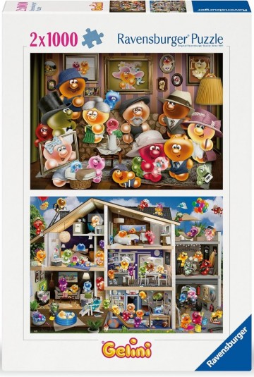Ravensburger - Gelinis - 2 x 1000 Stukjes