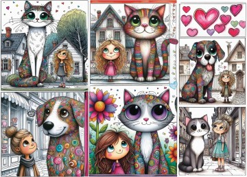 Delfy Puzzle - Giant Friendships - 1000 Stukjes