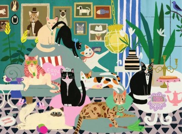 Galison - Glamour Cats - 1000 Stukjes